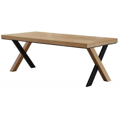 Oakham 2M-3M Extending Dining Table With X Legs